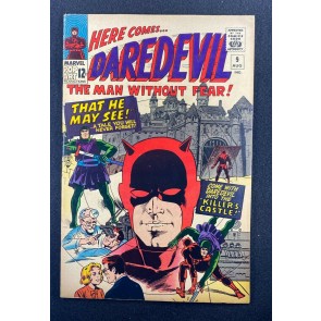 Daredevil (1964) #9 FN+ (6.5) Wally Wood Cover & Art 1st App Castle Kruger