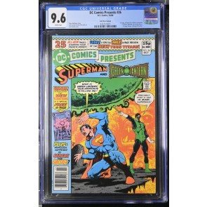 DC COMICS PRESENTS #26 CGC 9.6 WP NOT 9.8 UK PENCE PRICE VARIANT ONLY 1 HIGHER|