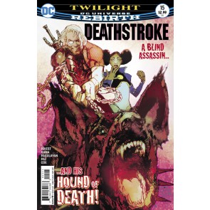 Deathstroke (2016) #15 VF/NM (9.0) Bill Sienkiewicz cover DC Universe Rebirth