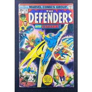 Defenders (1972) #28 GD (2.0) 1st Full Appearance Starhawk