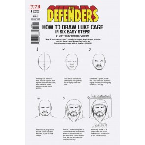 Defenders (2017) #6 VF/NM How To Draw Variant Cover