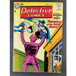 Detective Comics (1937) #258 VG (4.0) Robot Cover Martian Manhunter Moldoff Art
