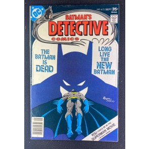 Detective Comics (1937) #472 FN (6.0) Marshall Rogers Cover and Art