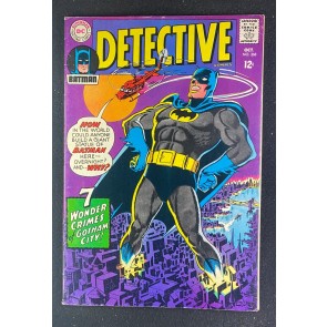Detective Comics (1937) #368 FN (6.0) Batman Robin Carmine Infantino