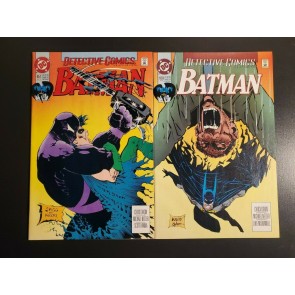 Detective Comics #657 #658 (1993) NM- 9.2 Sam Keith/Kelly Jones cover Azrael|