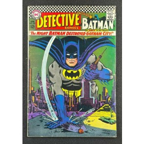 Detective Comics (1937) #362 GD/VG (3.0) Batman Robin Elongated Man