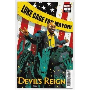 Devil's Reign (2022) #6 of 6 NM Dan Panosian Spoiler Variant Luke Cage