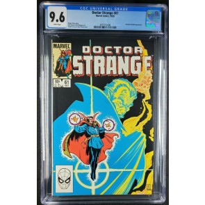Doctor Strange #61 (1983) CGC 9.6 NM+ WP Dracula Blade Darkhold 3975751008|
