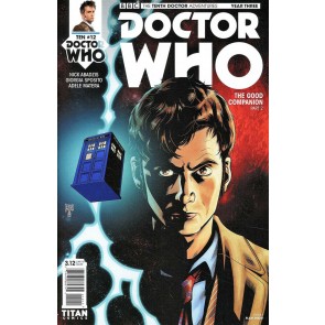 Doctor Who: The Tenth Doctor Year Three (2018) #12 VF Blair Shedd Cover Titan