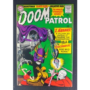Doom Patrol (1964) #101 VF- (7.5) Bob Brown Cover Robotman Negative Man