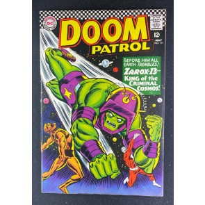 Doom Patrol (1964) #111 FN+ (6.5) Bob Brown Cover Robotman Negative Man Chief