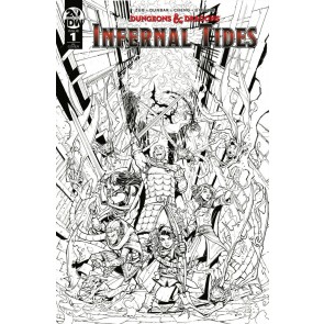 Dungeons & Dragons: Infernal Tides (2019) #1 VF/NM 1:10 Variant Cover IDW