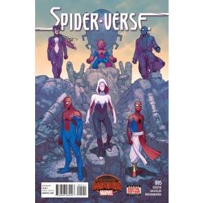Edge of Spider-Verse (2015) #5 of 5 NM André Araújo Cover Secret Wars