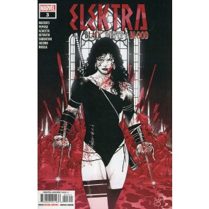 Elektra: Black, White & Blood (2022) #3 NM Paulo Siqueira Cover