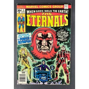 Eternals (1976) #5 FN+ (6.5) 1st App Domo Makkari Thena Zuras Jack Kirby Art