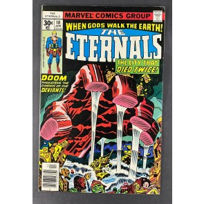 Eternals (1976) #10 FN+ (6.5) Deviants Celestials Jack Kirby Cover & Art