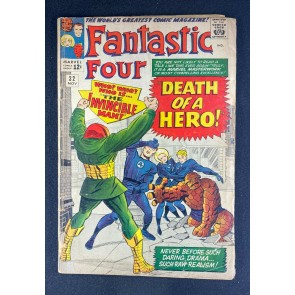 Fantastic Four (1961) #32 GD (2.0) Super Skrull App Jack Kirby Cover & Art