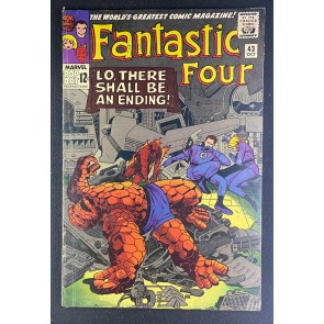 Fantastic Four (1961) #42 VG+ (4.5) Doctor Doom Frightful Four App Jack Kirby