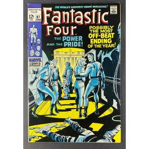 Fantastic Four (1961) #87 VF (8.0)Dr. Doom Appearance Jack Kirby Art