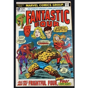 Fantastic Four (1961) #129 FN/VF (7.0) 1st App Thundra
