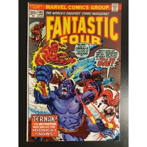Fantastic Four #145 (1974) VF- 7.5 Ternak the Monster! Marvel comics