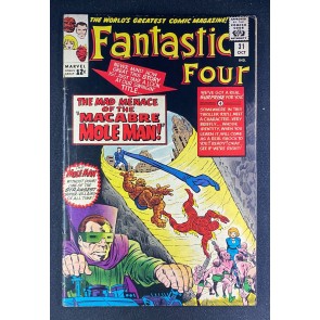 Fantastic Four (1961) #31 FN- (5.5) Mole Man 1st App Doctor Franklin Storm