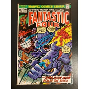 Fantastic Four 134 (1973) VG+ (4.5) Dragonman 1st full Gerry Conway issue|