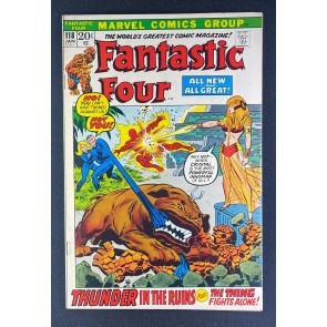 Fantastic Four (1961) #118 VF/NM (9.0) John Buscema Crystal Lockjaw