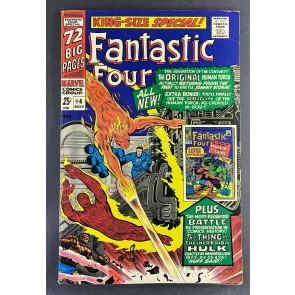 Fantastic Four Annual (1963) #4 FN+ (6.5) 1st Quasimodo Human Torch Thing Hulk
