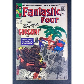 Fantastic Four (1961) #44 VF- (7.5) 1st App Gorgon Jack Kirby Cover/Art