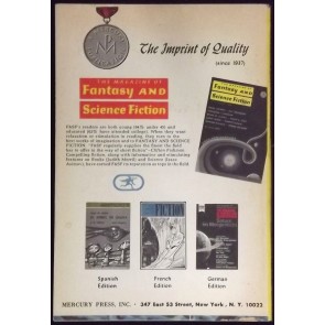 FANTASY & SCIENCE FICTION DIGEST JANUARY 1971 HARLAN ELLISON VAUGHN BODE RARE