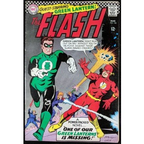 FLASH (1959) #168 FN- (5.5) Green Lantern cover