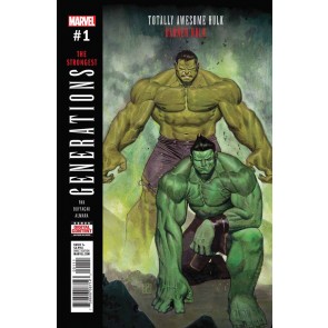Generations: Banner Hulk & Totally Awesome Hulk (2017) #1 VF/NM Jorge Molina 