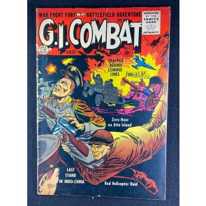 G.I. Combat (1952) #27 FN- (5.5) Al Grenet Cover Quality Comics