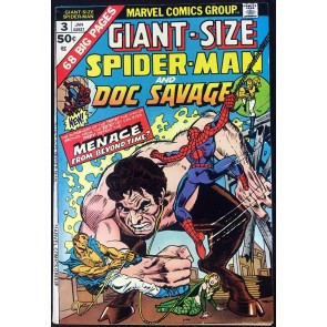 Giant-Size Spider-Man (1975) #3 VF- (7.5) guest starring Doc Savage