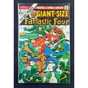 Giant-Size Fantastic Four (1974) #4 FN (6.0) 1st App Jamie Madrox Multiple Man