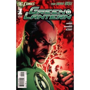 Green Lantern (2011) #1 VF+ Second Printing Variant Cover The New 52!