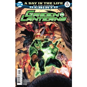 Green Lanterns (2016) #15 VF/NM Kirkham Cover DC Universe Rebirth 