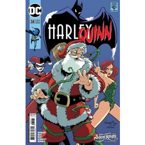 Harley Quinn (2021) #35 NM Jon Sommariva Santa Card Stock Variant Cover