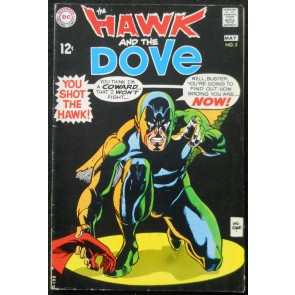 HAWK AND THE DOVE #5 FN+ TEEN TITANS CAMEO