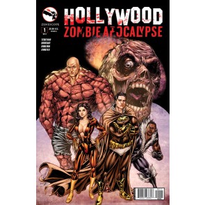 HOLLYWOOD ZOMBIE APOCALYPSE (2014) #1 OF 2 VF/NM COVER A ZENESCOPE