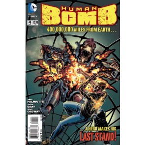 HUMAN BOMB (2013) #4 VF+ DC COMICS