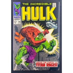 Incredible Hulk (1968) #106 VF- (7.5) Missing Link Marie Severin