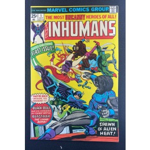 Inhumans (1975) #1 VF/NM (9.0) Blastaar Appearance George Perez Art sw