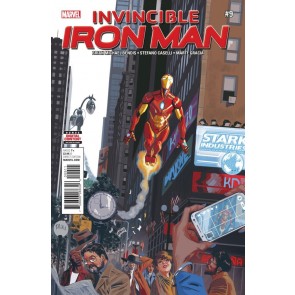 Invincible Iron Man (2016) #9 NM Riri Williams Daniel Acuna Cover