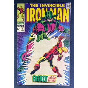 Iron Man (1968) #5 FN (6.0) Krylla App George Tuska sw