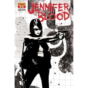 JENNIFER BLOOD #8 VF/NM DYNAMITE GARTH ENNIS BRADSTREET VARIANT COVER