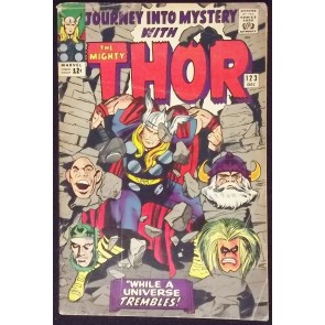 JOURNEY INTO MYSTERY #123 VG THOR