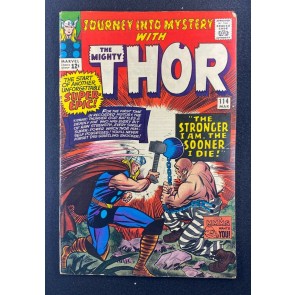 Journey into Mystery (1952) #114 FN- (5.5) 1st App Absorbing Man Jack Kirby