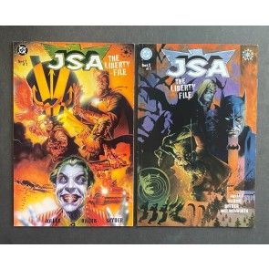 JSA: The Liberty File (2000) #'s 1 2 Complete VF (8.0) Lot DC Elseworlds